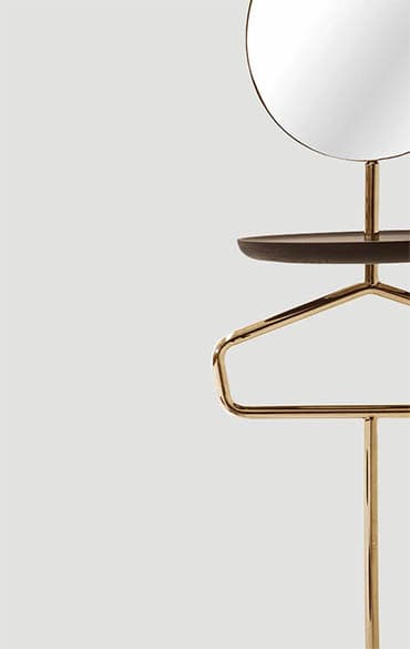 Contralto Valet Stand With Mirror thumbnail 4