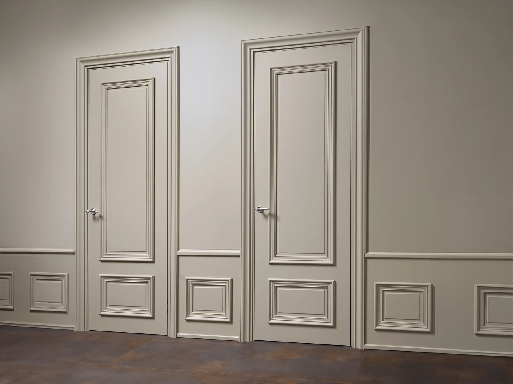 Pantographed and decorated wall paneling thumbnail 4