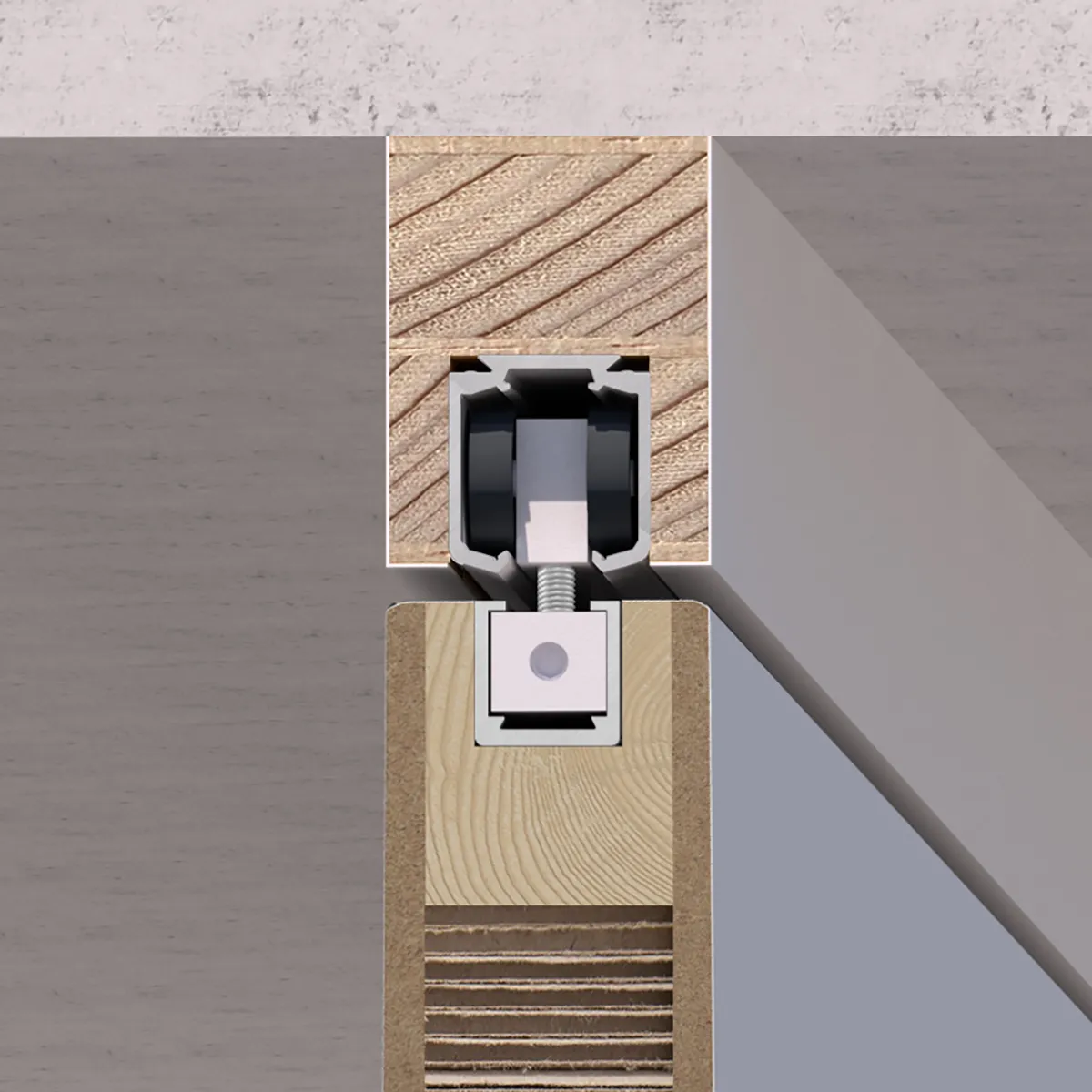 Top-hung sliding doors thumbnail 3