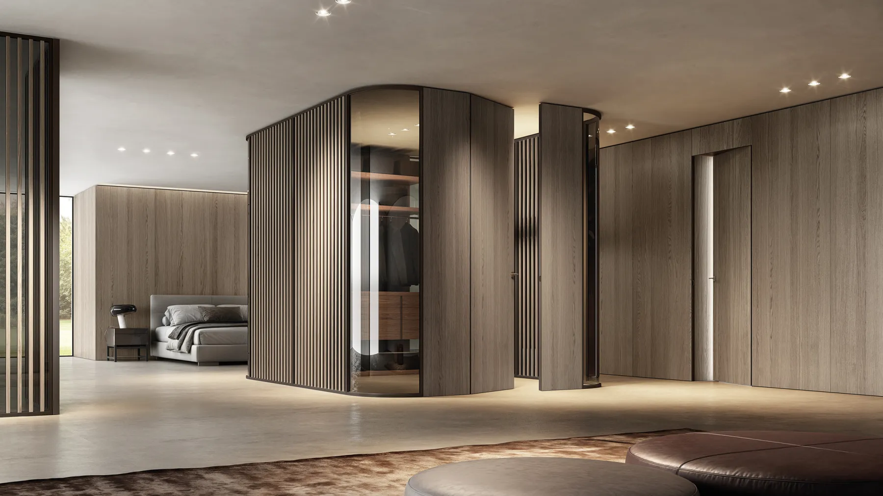 Minimal wall paneling