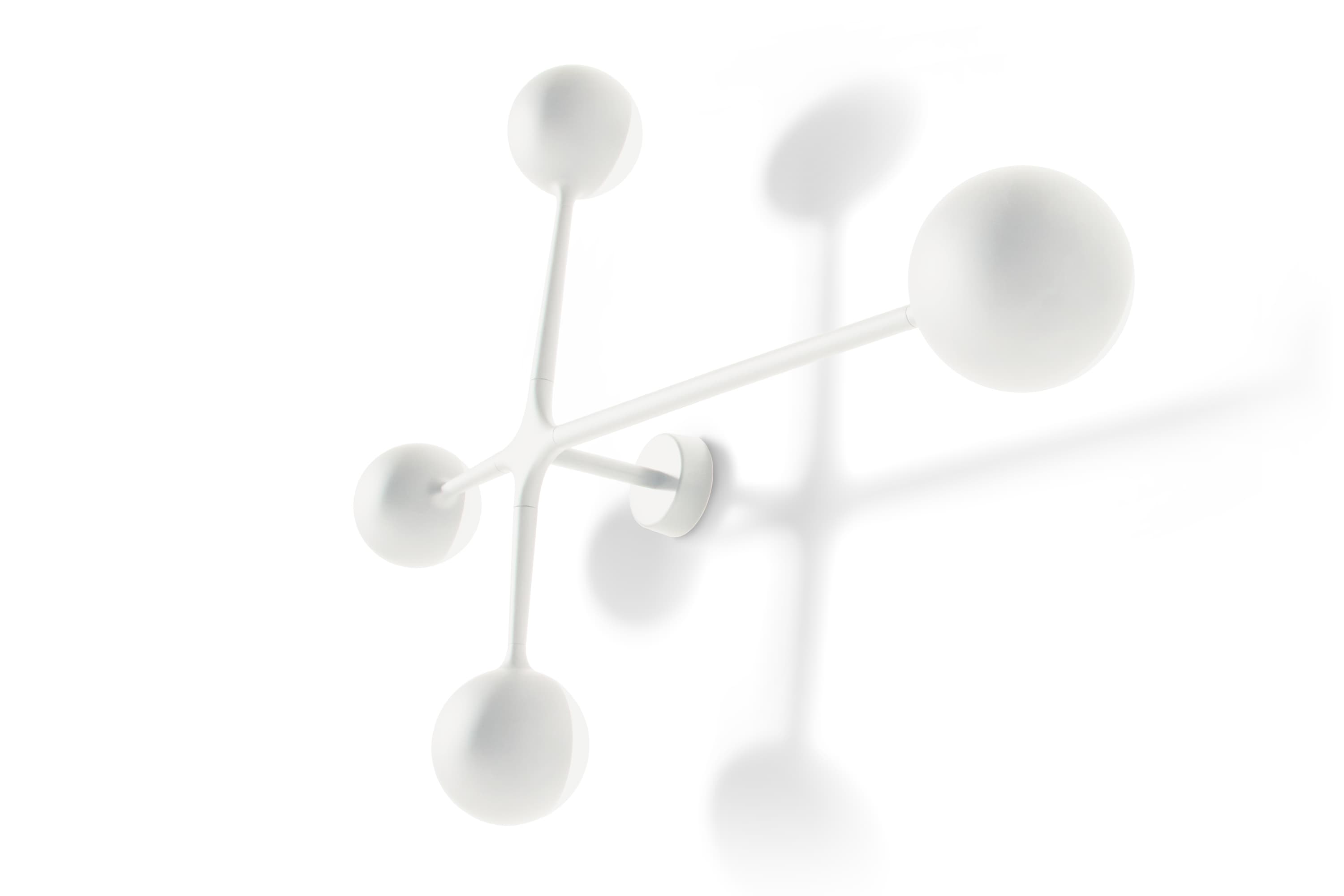 Dot Pattern Light | applique 4 spheres