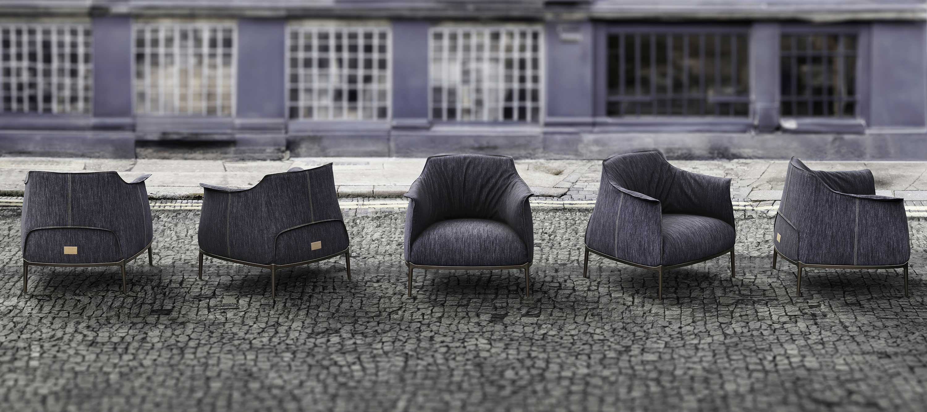 Archibald Denim Edition | Armchair