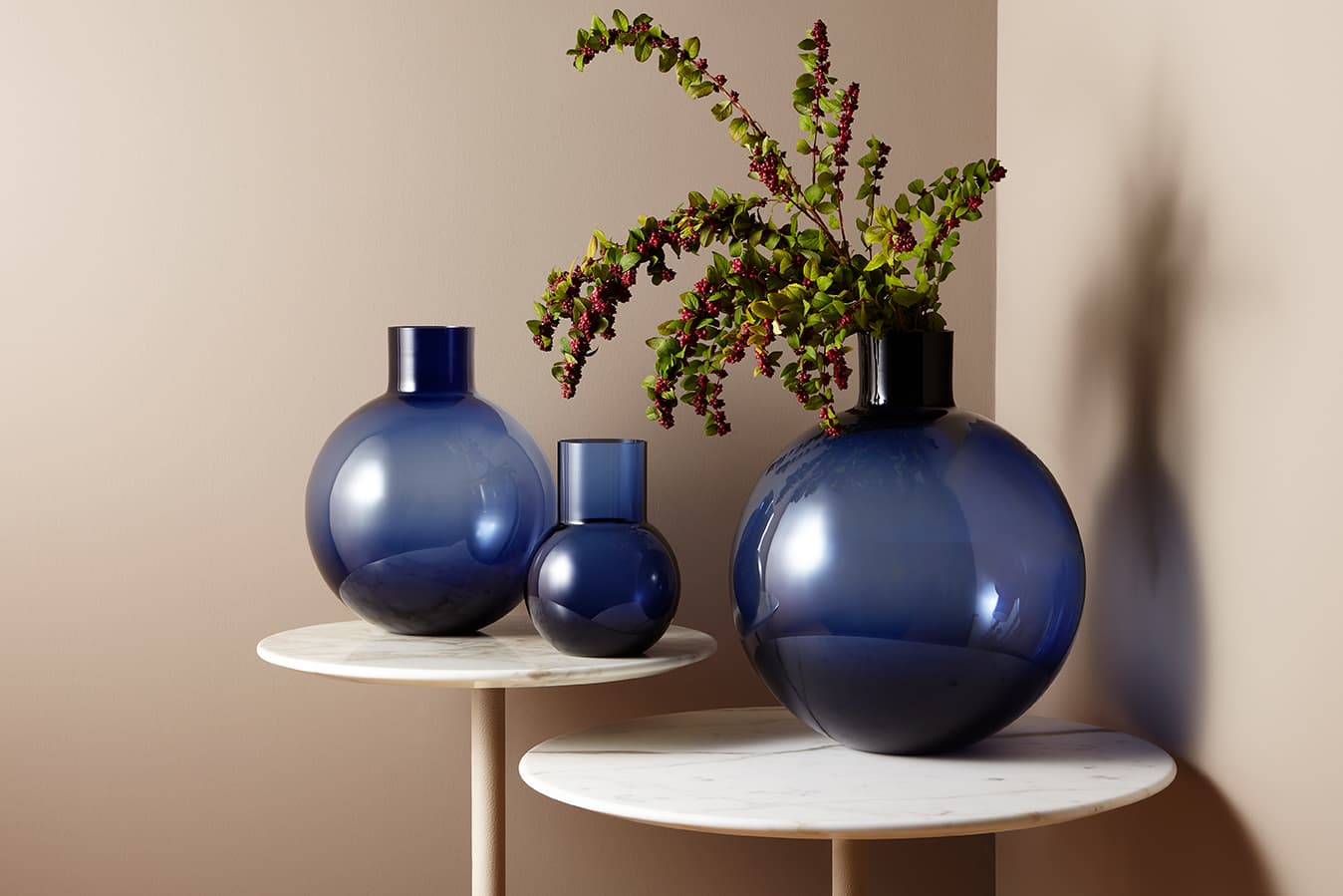 Blue Pallo | Vase