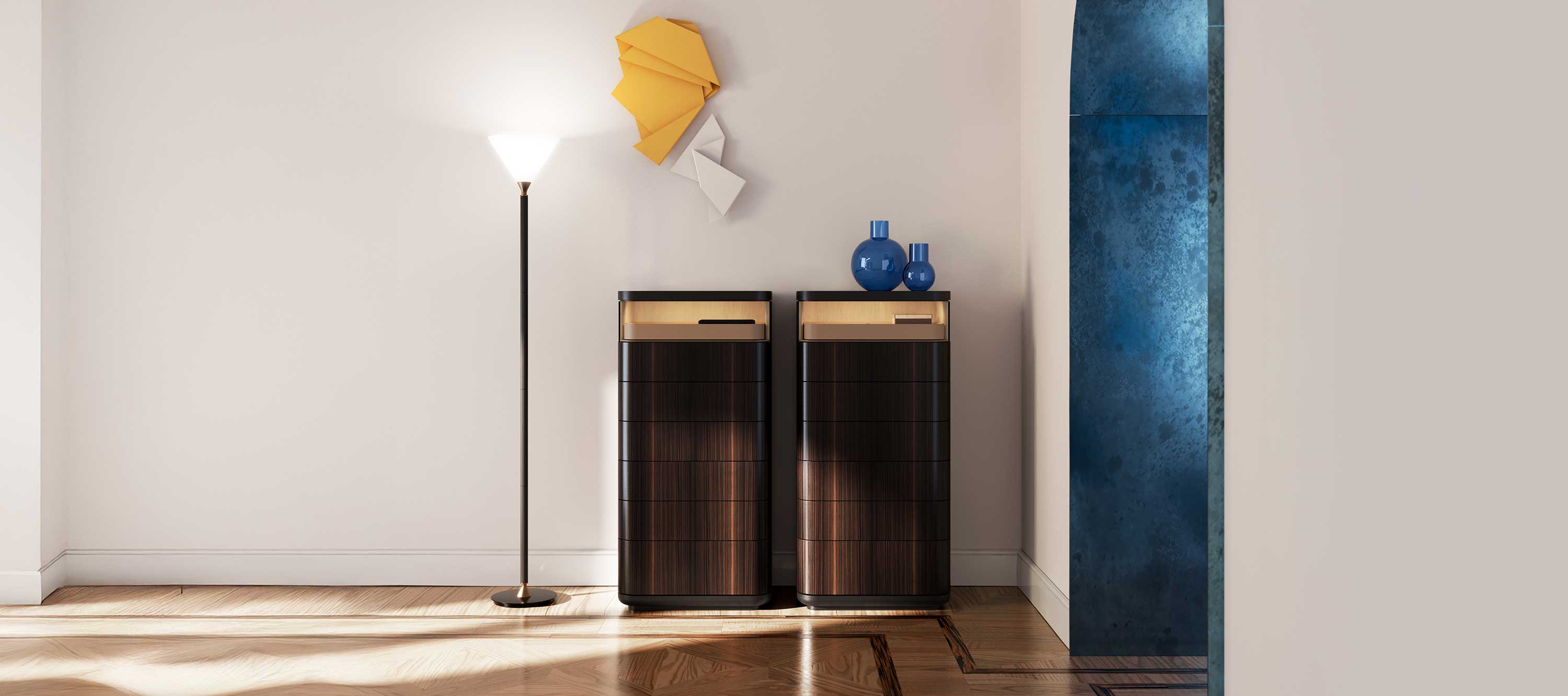 DUO | High drawer chest