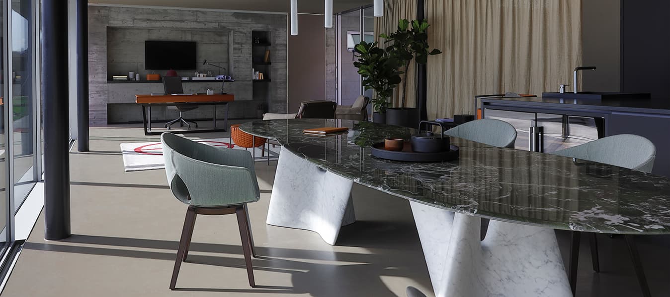 Ginger Ale | Small armchair with wood legs